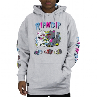 Moletom Ripndip Hash Bros Cinza