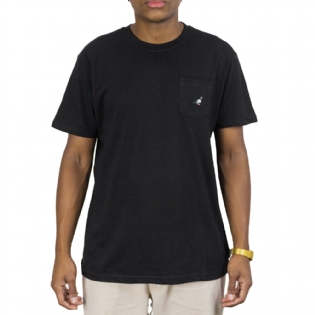 Camiseta Staple Mini Logo Pocket Preto