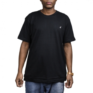 Camiseta Staple Pigeon Embroidered Preto