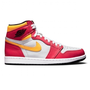 Tênis Nike Air Jordan 1 High Og " Light Fusion Red " Branco/vermelho