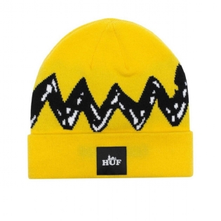 Gorro Huf Peanuts Charlie Brown Amarelo