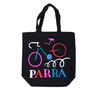 Bolsa Parra Tote Bag Broken Bike Preto