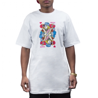 Camiseta Maze Rei Branco