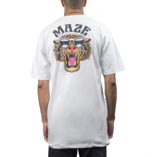 Camiseta Maze Tigre Branco