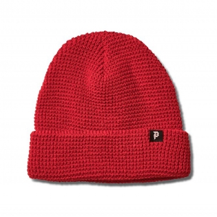 Gorro Primitive Waffle Two-fer Vermelho