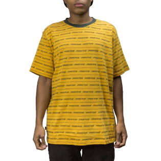 Camiseta Primitive Boyle Ss Crew Amarelo
