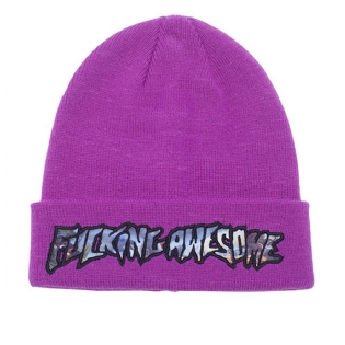 Gorro F.awesome  Extinction Roxo