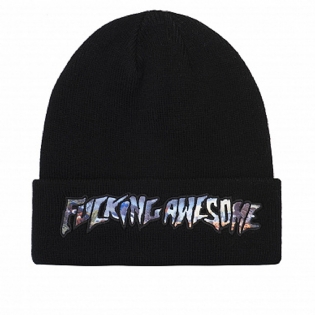 Gorro F.awesome  Extinction Preto