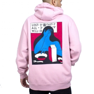 Moletom Parra Lost All Will Fast Rosa