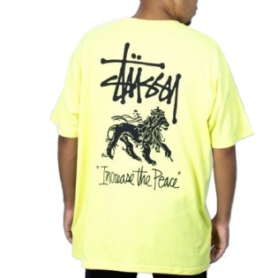 Camiseta Stussy Ttp Lion Verde