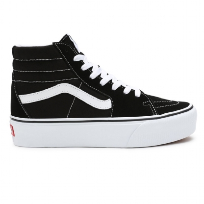 Tênis Vans Sk8-hi Plataforma 2 Preto/branco