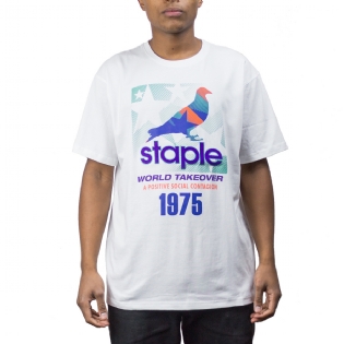 Camiseta Staple Takeover Pigeon Tee Branco