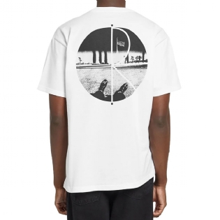 Camiseta Polar Happy Sad Branco