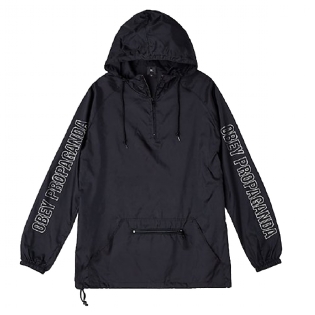 Jaqueta Obey Rough Draft Preto