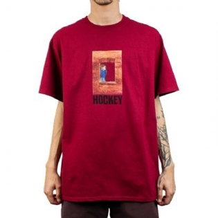 Camiseta Hockey Behind Bars Vermelho