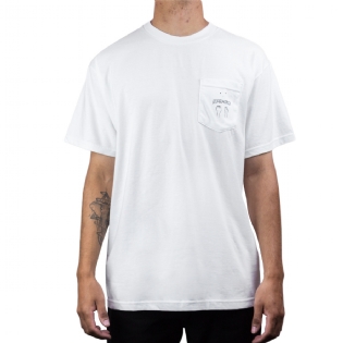 Camiseta F.awesome Fists Pocket Branco