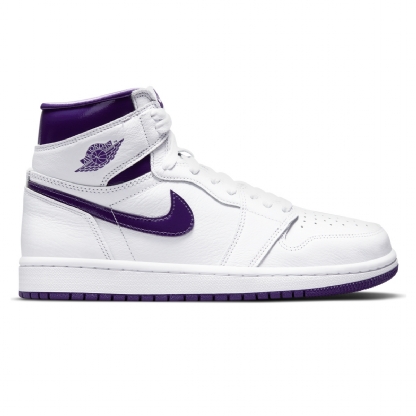 Tênis Nike Air Jordan 1 High Og “court Purple” Branco