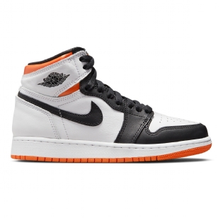 Tênis Nike Air Jordan 1 High Og “electro Orange” Branco