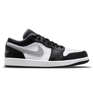 Tênis Nike Air Jordan 1 Low  " Black Medium Grey " Preto