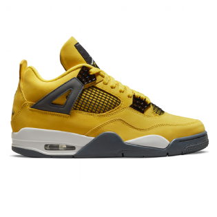 Tênis Nike Air Jordan 4 " Lightning " Amarelo