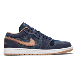 Tênis Nike Air Jordan 1 Low “denim” Azul