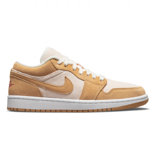 Tênis Nike Air Jordan 1 Low Se Wmns Bege