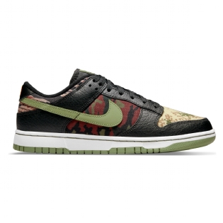 Tênis Nike Dunk Low “black Multi Camo” Camuflado