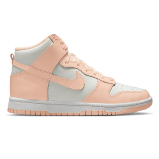 Tenis Nike Dunk High Branco/rosa