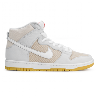 Tênis Nike Sb Dunk High Iso “orange Label” Branco