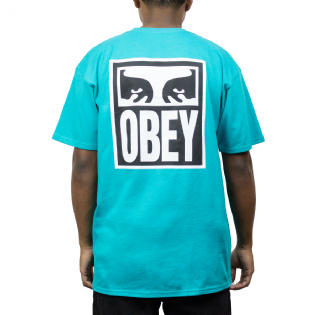 Camiseta Obey Eyes Icon 2 Azul
