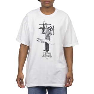 Camiseta Stussy Levitate Branco