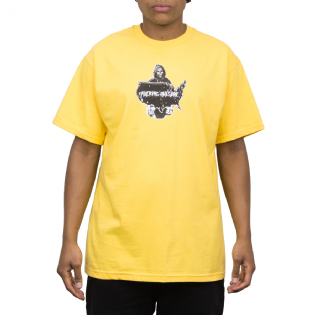 Camiseta F.awesome Reaper Amarelo