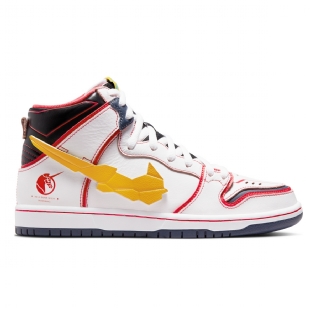 Tênis Nike Sb Dunk High X Gundam “unicorn” Branco