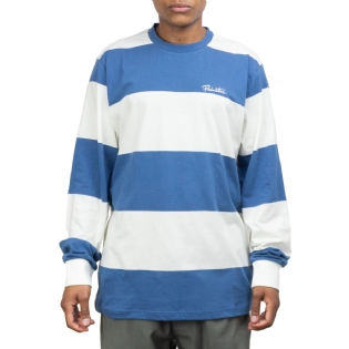 Camiseta Primitive Hampton L/s Branco/azul
