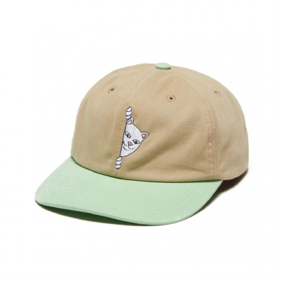 Boné Rip N Dip Peeking Nerm Strapback Bege