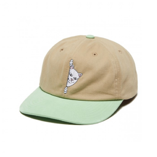 Boné Rip N Dip Peeking Nerm Strapback Bege