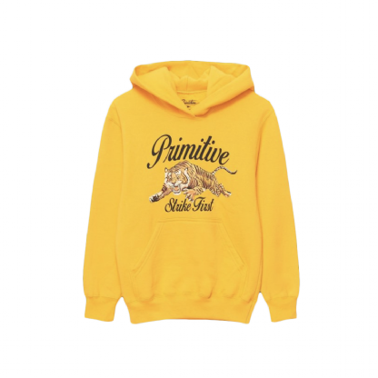 Moletom Primitive Untamed Infantil Amarelo