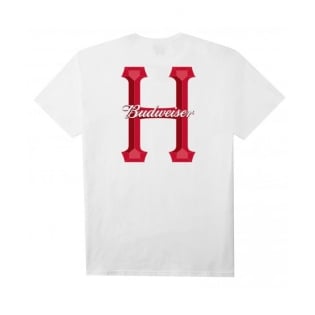 Camiseta Huf Budweiser Classic Branco