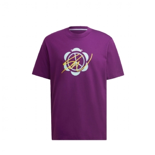 Camiseta Adidas Superturf Roxo