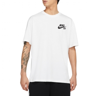 Camiseta Nike Sb Logo Branco