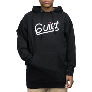 Moletom Quiet Life Script Logo Preto