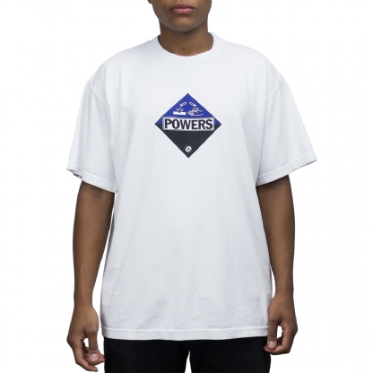 Camiseta Powers Corrosion Branco