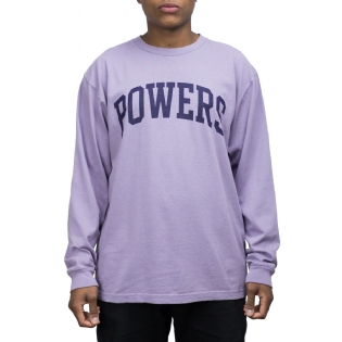 Camiseta Powers Arch L/s Roxo