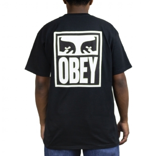 Camiseta Obey Eyes Icon 2 Preto