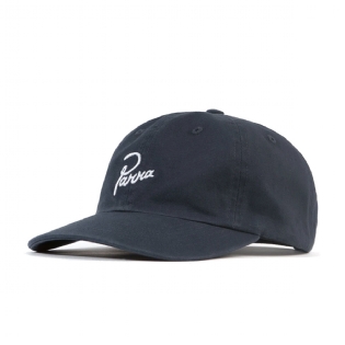 Bone Parra Washed Signature Logo Azul