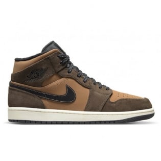 Tênis Air Jordan 1 Mid Se Marrom