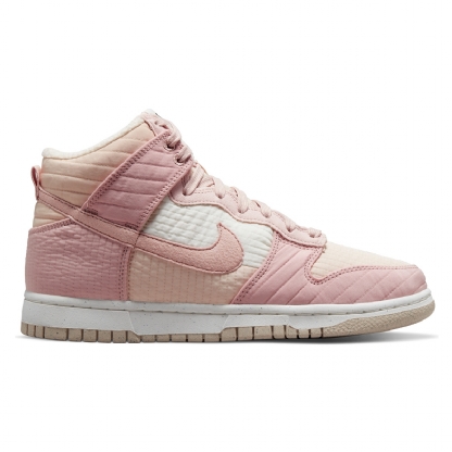 Tênis W Dunk High Lx Next Nature Rosa