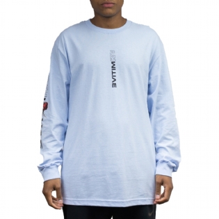 Camiseta Primitive Threat L/s Azul
