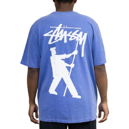 Camiseta Stussy Painter Pig Dyed Azul
