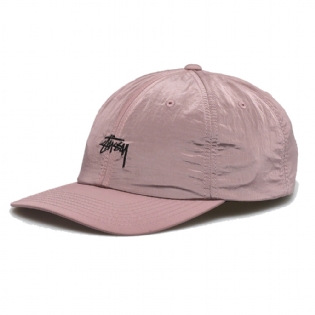 Boné Stussy Stock Metallic Low Pro Roxo
